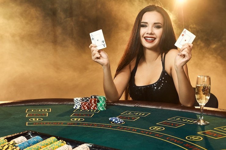 Sic Bo dice game with live dealer shaking the cage and three dice visible
